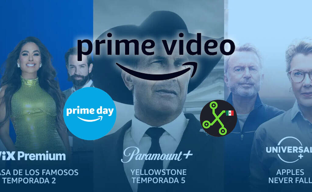 Paramount+, Crunchyroll, MUBI y más plataformas, desde 35 pesos: Prime Day 2024 rebaja en más del 50% los Prime Video Channels en México 