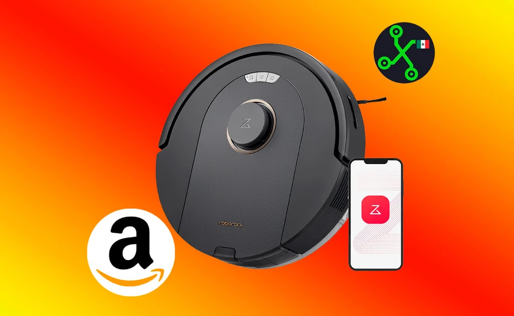 Aspiradora robot con precio mínimo histórico en Amazon México: mapeo en 3D, sistema de fregado, aspirado y aplicación para Android o iOS  
