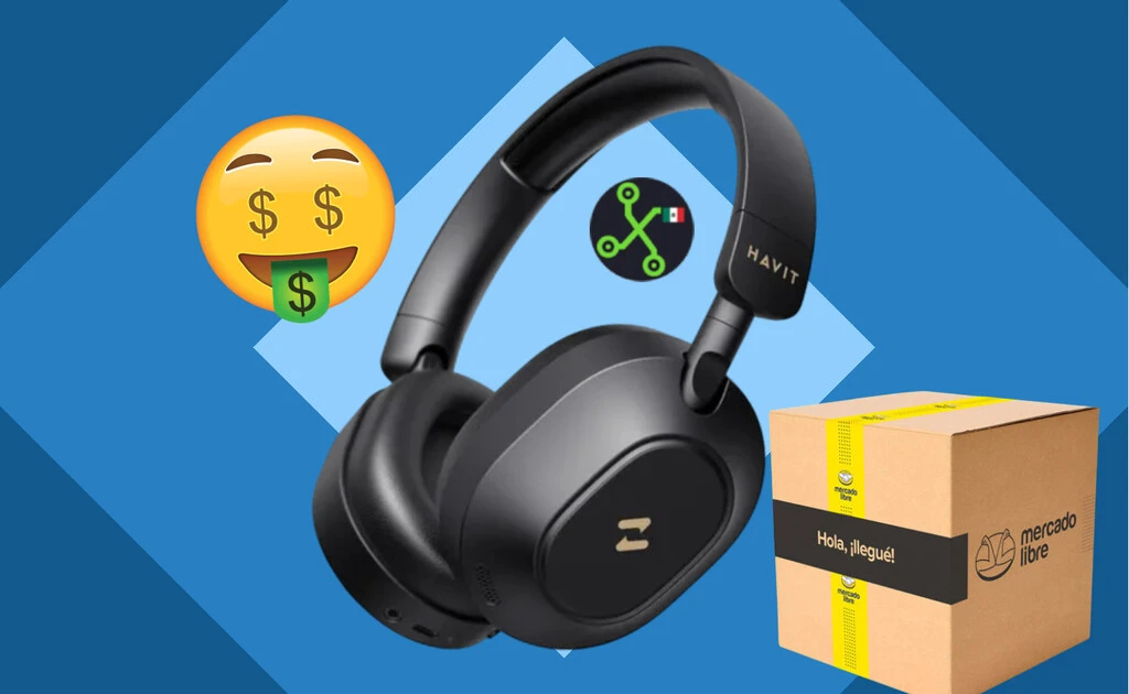 Esta oferta Mercado Libre te da unos audífonos inalámbricos con cancelación de ruido por un pago único de 502 pesos 