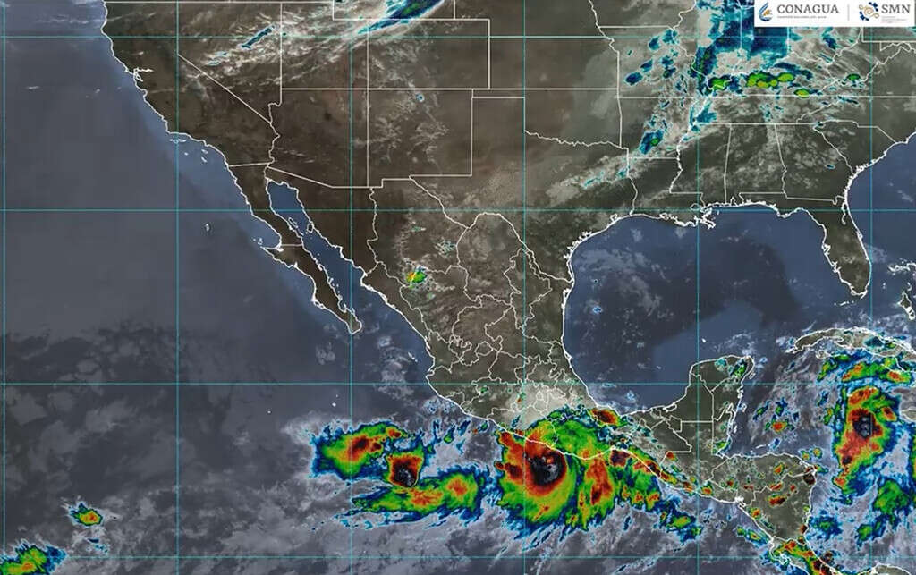 John ya es huracán 2 y será 3 al impactar a México: trayectoria en vivo  