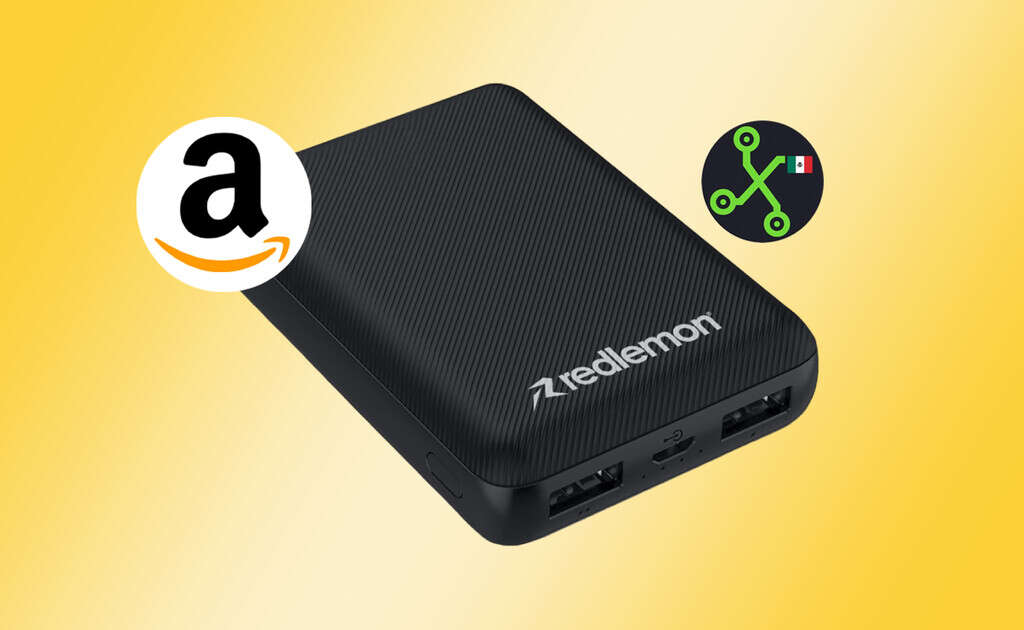 Amazon México remata esta power bank de 10,000 mAh ultra slim prácticamente a mitad de precio 