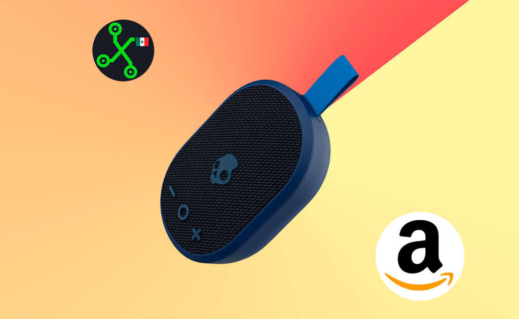 Bocina Skullcandy Ounce con descuento relámpago en Amazon México: batería de 16 horas, proteción IPX7 contra agua y Bluetooth 5.3 