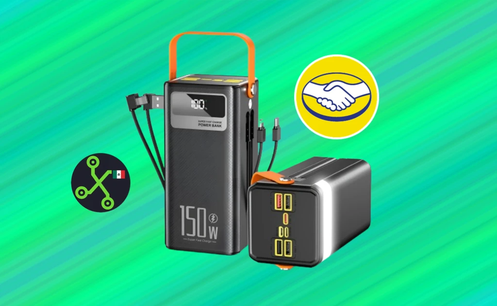Mercado Libre: por menos de 500 pesos puedes tener esta power bank de 70,000 mAh para conectar hasta siete celulares a la vez 