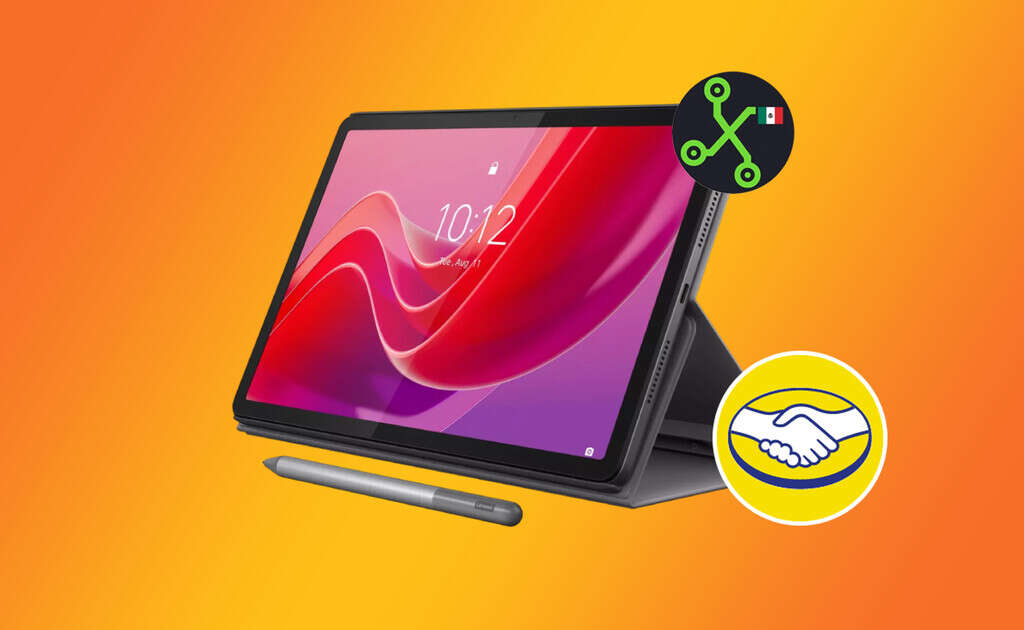 Aunque luce irreal, esta tablet Lenovo de 8 GB de RAM está en menos de 3,800 pesos y con 18 MSI en Mercado Libre; con funda y pluma gratis 