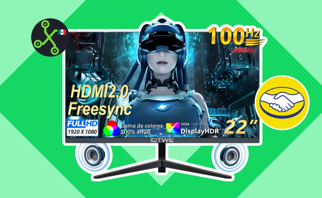 Este monitor gamer tiene una gran relación calidad precio y puede ser tuyo por 1,439 pesos gracias a esta oferta de Mercado Libre 