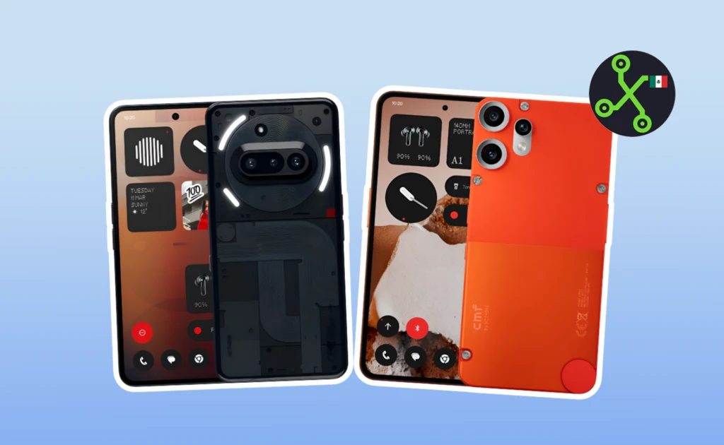 Mercado Libre tiene en rebaja estos celulares de Nothing con diseño increíble, grandes prestaciones y tres años de actualizaciones 