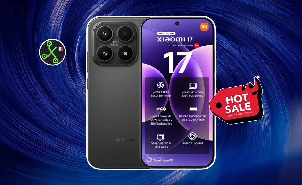 Hot Sale 2026 hunde el precio del Xiaomi 17 en Amazon: versión mexicana con miles de pesos de descuento y garantía extra 