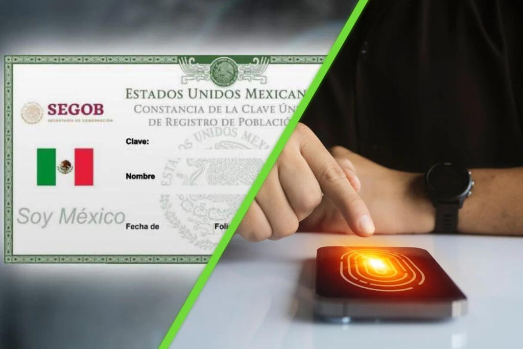 La CURP biométrica ya puede usarse como identificación oficial en México: así es el documento con huellas y escaneo de iris 