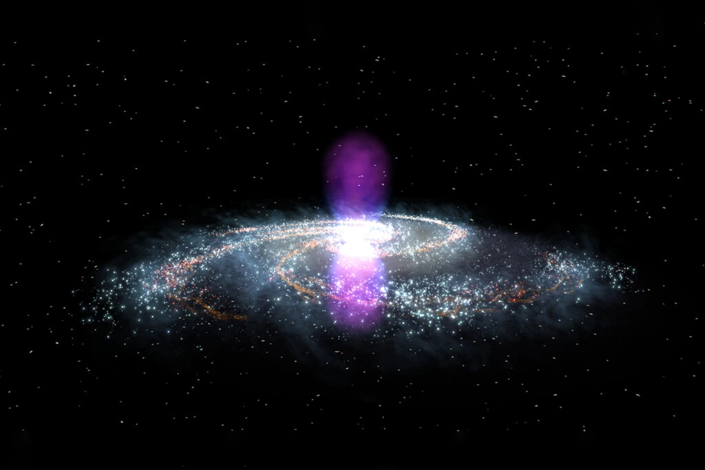 Desconcertó a la ciencia porque eran invisibles, pero ahora sabemos qué son las burbujas de Fermi