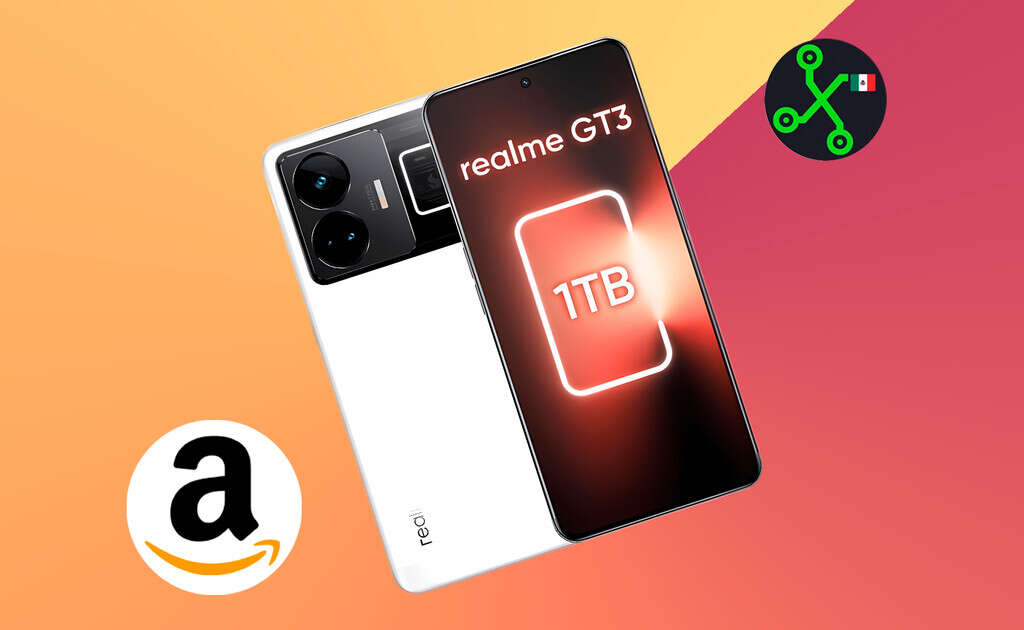 realme quiere dejes de gastar en celulares caros y con poca memoria y pone su GT3 con 1 TB de almacenamiento en menos de 10,000 pesos 