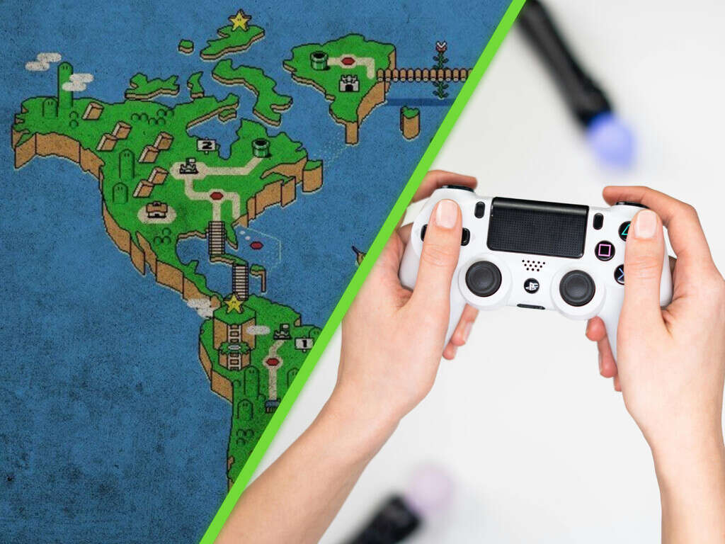 Este mapa te muestra cuáles son los mejores videojuegos creados en cada país y México se va directo al espacio 