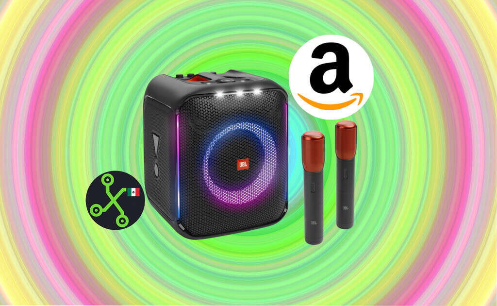 Amazon se vuelve loco y le pone un descuento de más de 3,000 pesos a esta bocina JBL PartyBox Encore con micrófonos 