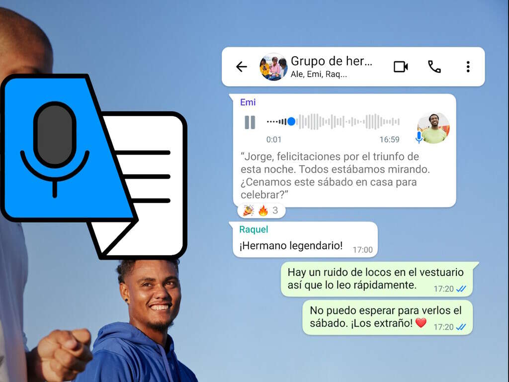 Las transcripciones de voz ya están llegando a WhatsApp: así puedes convertir audios en español a texto sin recurrir a apps externas 