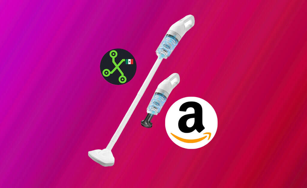 Amazon México succiona el precio de esta aspiradora inalámbrica DAHAN, con múltiples accesorios y filtros para limpiar tu hogar