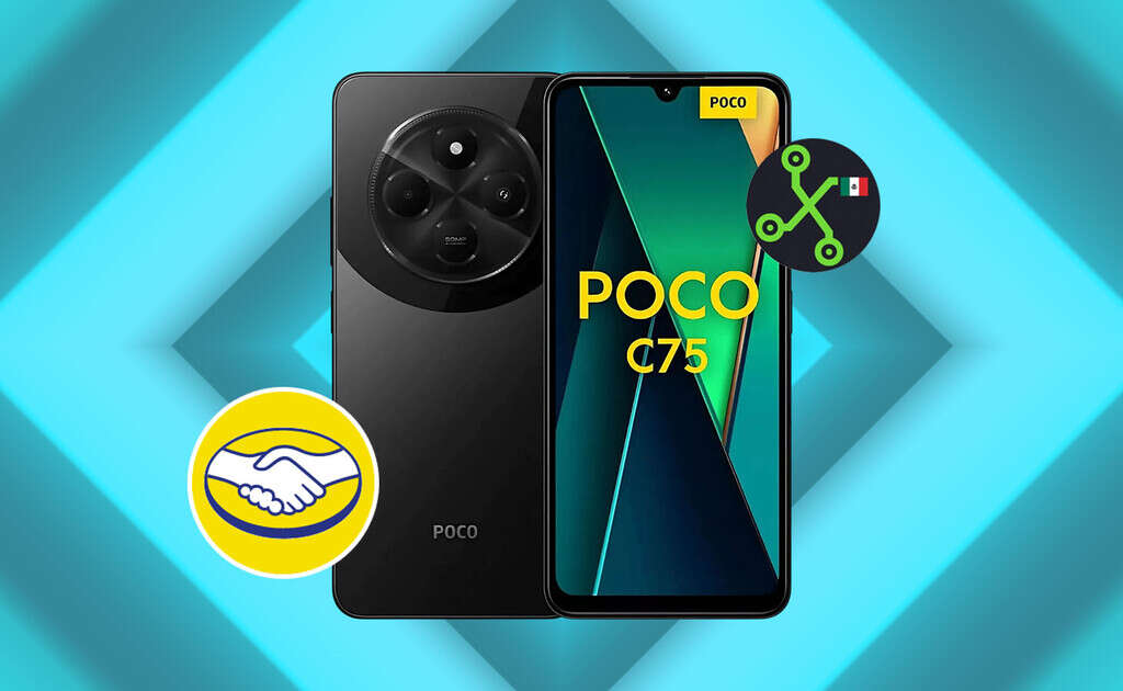 Xiaomi POCO C75 con 8 GB de RAM y 256 de almacenamiento por solo 2,313 pesos