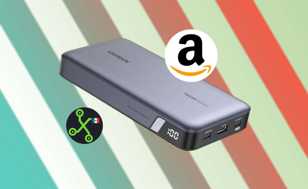 Ni la carga rápida de 145W ni su capacidad de 25,000 mAh son tan monstruosos como el descuento que tiene esta power bank UGREEN en Amazon 