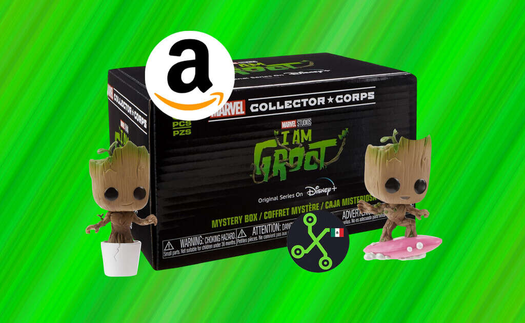 Por tan solo 120 pesos podrás hacerte de este Funko Marvel Collector Corps de Groot en Amazon México 