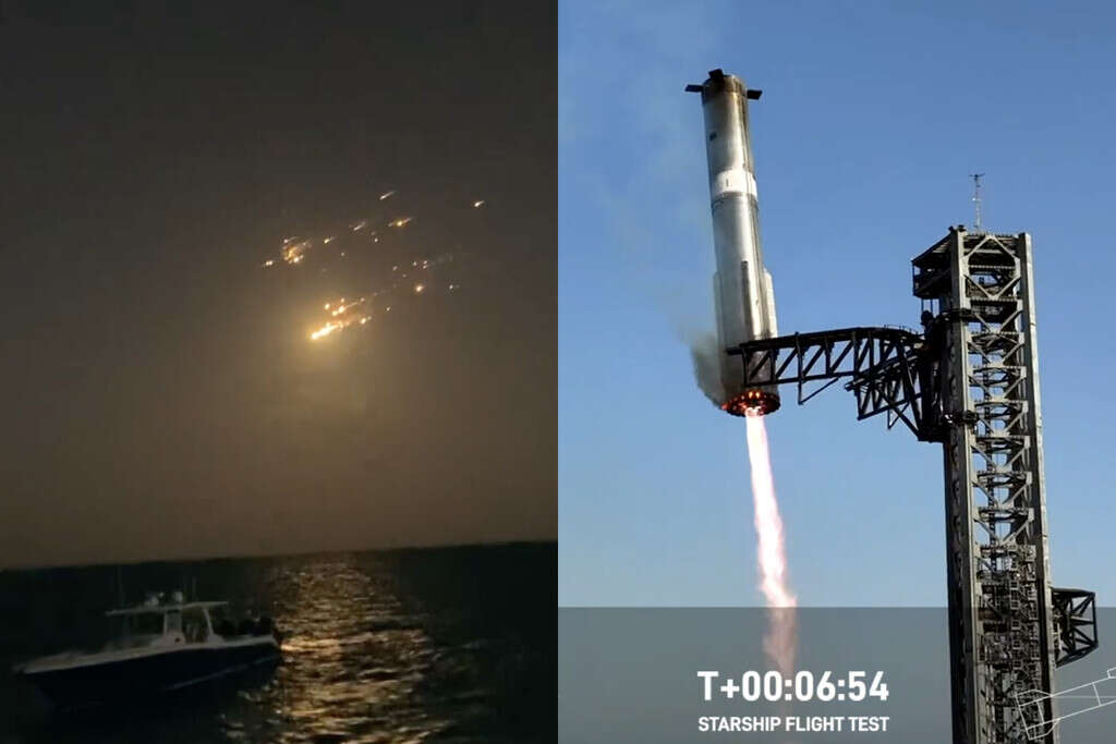 Por segunda vez consecutiva, falla la Starship de SpaceX en el espacio, y de nuevo, nos regala una impresionante lluvia de 