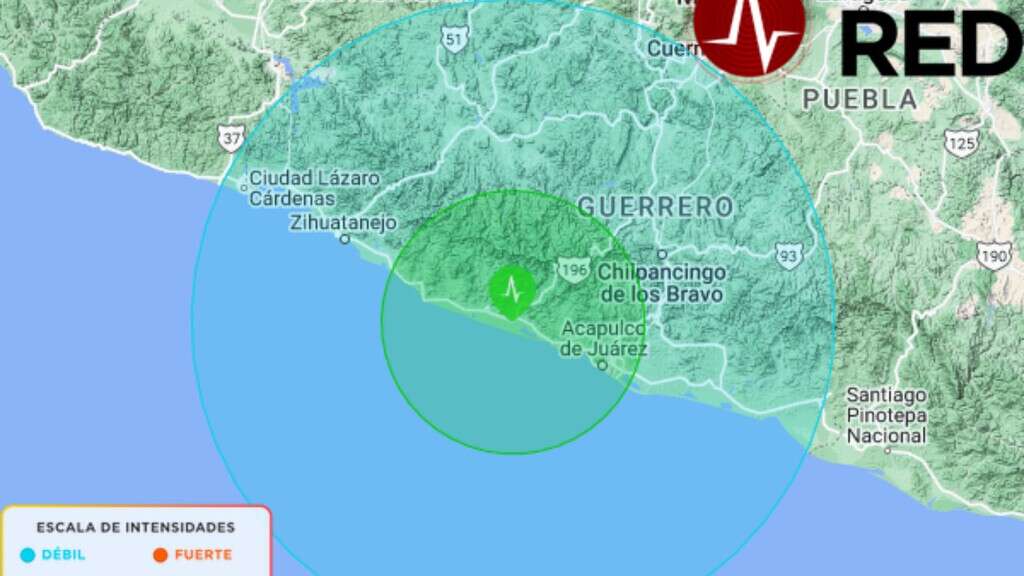 Todo sobre el sismo de hoy en México: magnitud 5 en Guerrero 