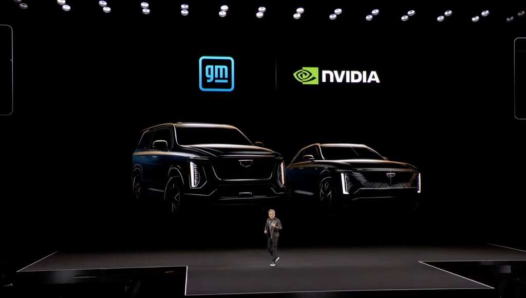 General Motors usará chips NVIDIA con IA para ser la pieza clave en su tecnología de vehículos autónomos 