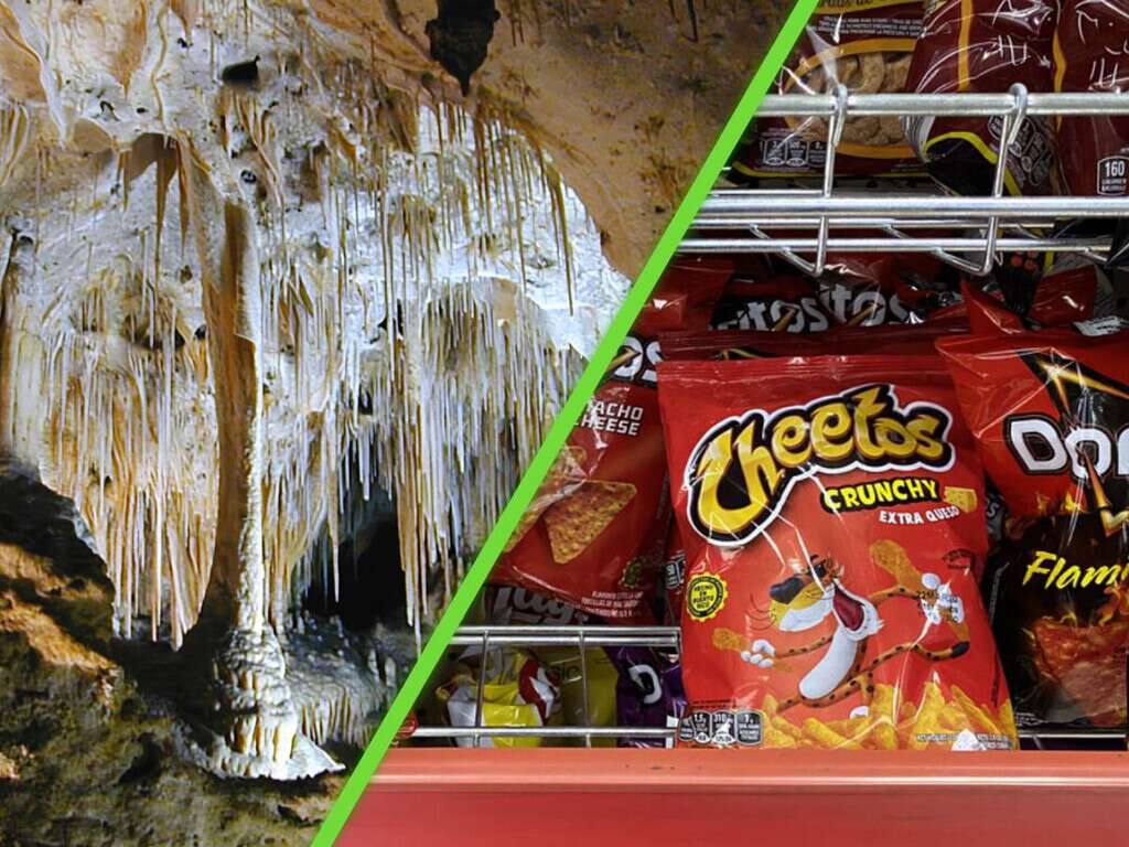 Alguien olvidó una bolsa de cheetos en la cueva más grande de todo Estados Unidos: el problema viene en el caos al ecosistema que puede crear 