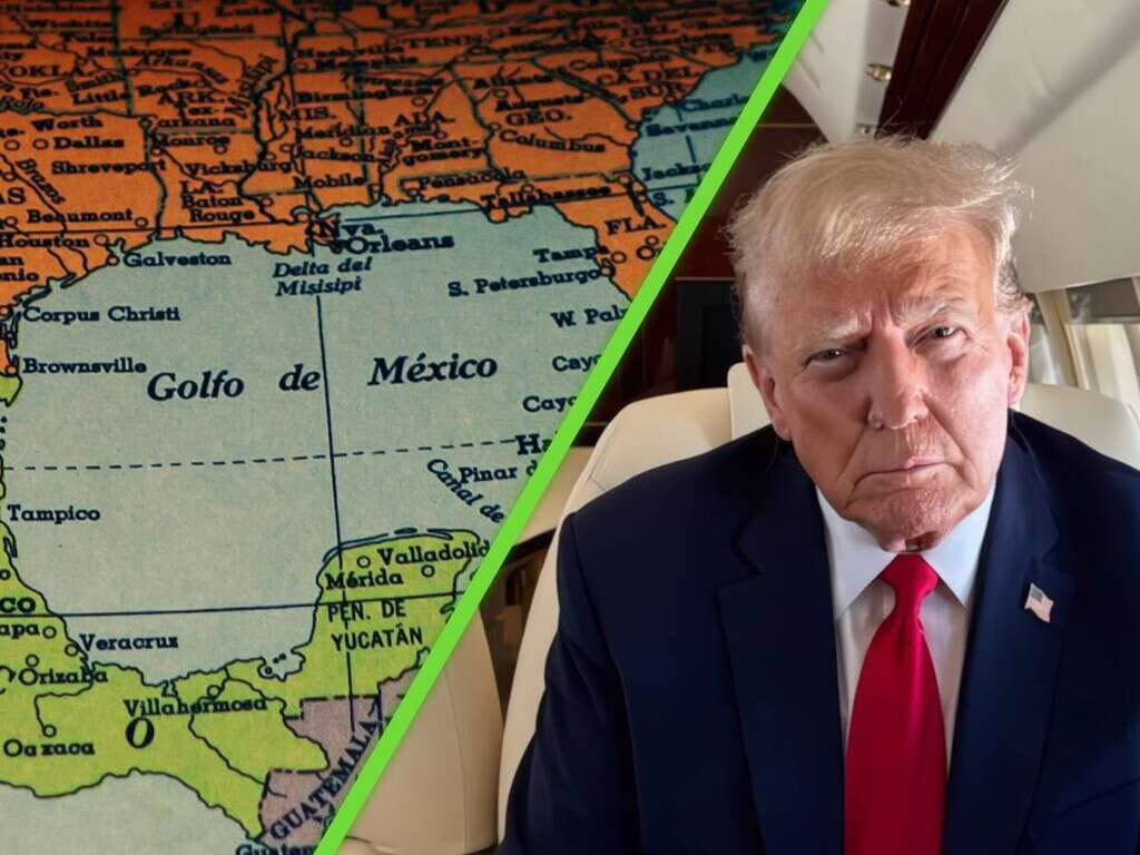 Donald Trump dice que cambiará el nombre del Golfo de México a Golfo de América como símbolo de represalia hacia México 