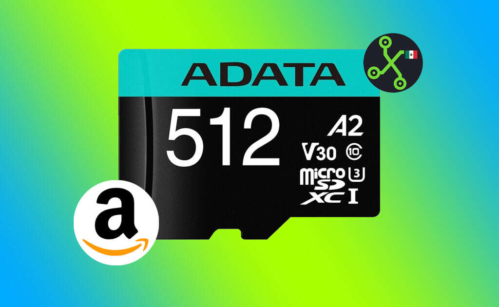 Amazon México baja el precio de esta microSD ADATA a niveles nunca vistos: con 512 GB de almacenamiento y más de 50% de descuento 