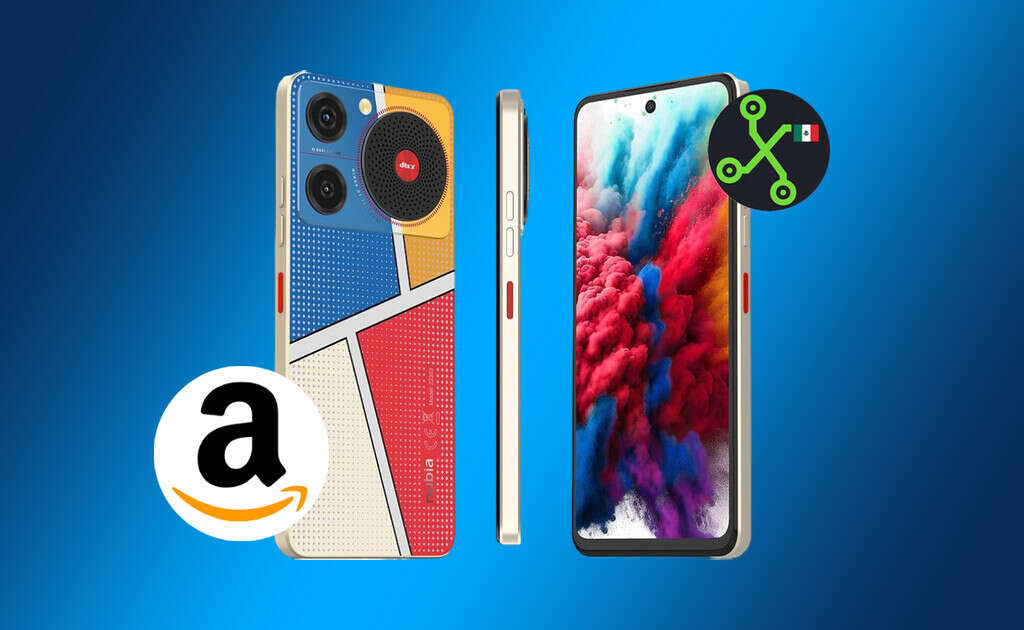 Amazon rebaja aún más este nubia de 8/128 GB enfocado en música: ahora cuesta menos de 1,800 pesos y hasta tiene seis meses sin intereses 