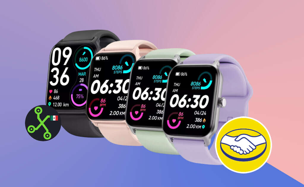 Este smartwatch es compatible con Alexa y cuesta menos de 399 pesos en Mercado Libre 