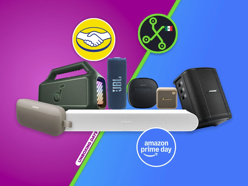 Bocinas en oferta con Amazon Prime Day 2025 y Unboxing Days 2025: modelos de remate 