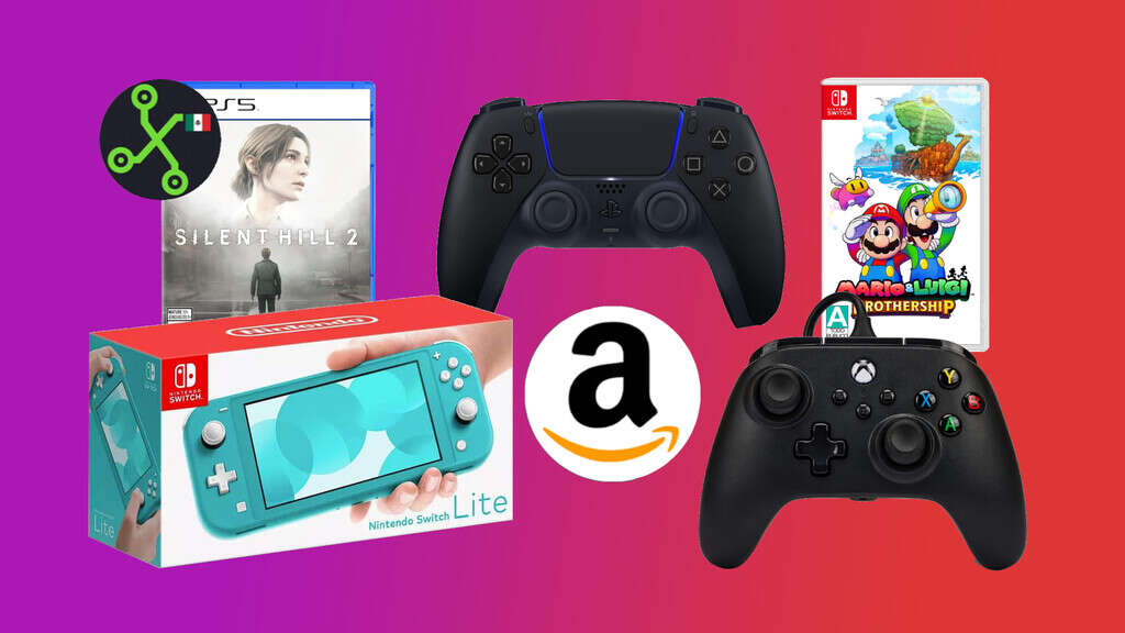 Videojuegos y controles tienen un precio irresistible con este cupón de 25% de descuento en Amazon México 