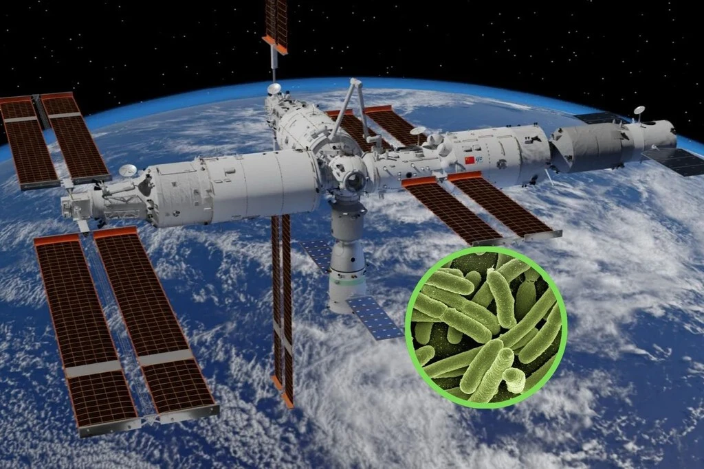 El día que China descubrió algo inusual en su estación espacial: una superbacteria resistente que 