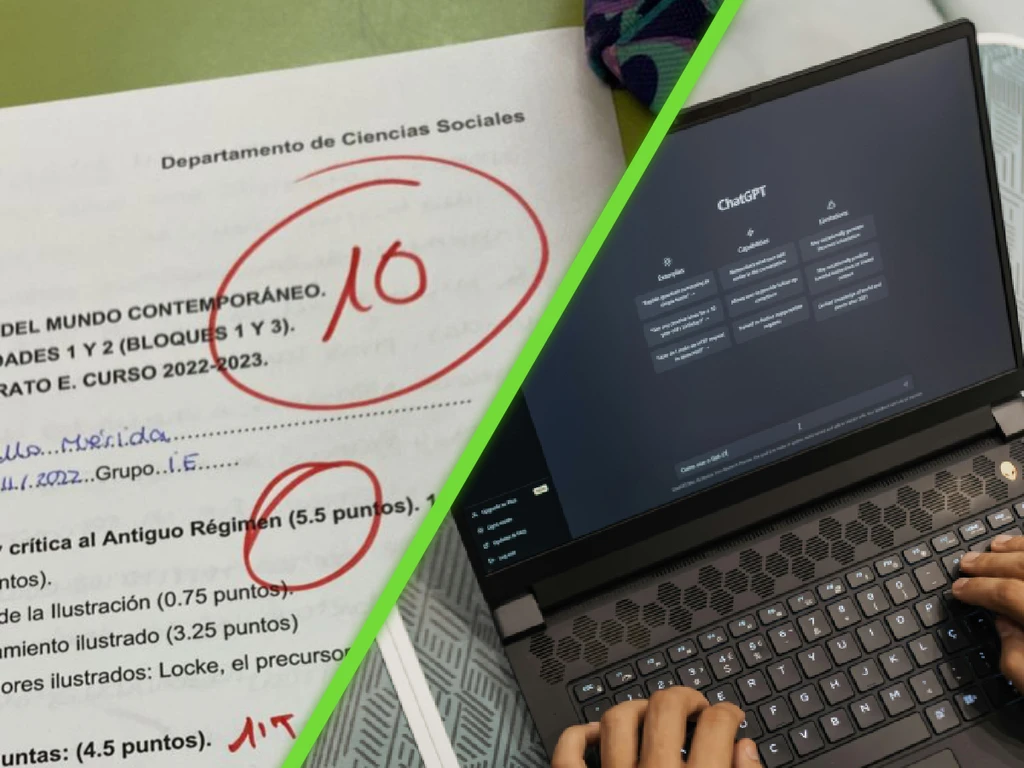 Una profesora corrigió un examen final hecho con ChatGPT, pero otra IA lo evaluó distinto y expuso el dilema 