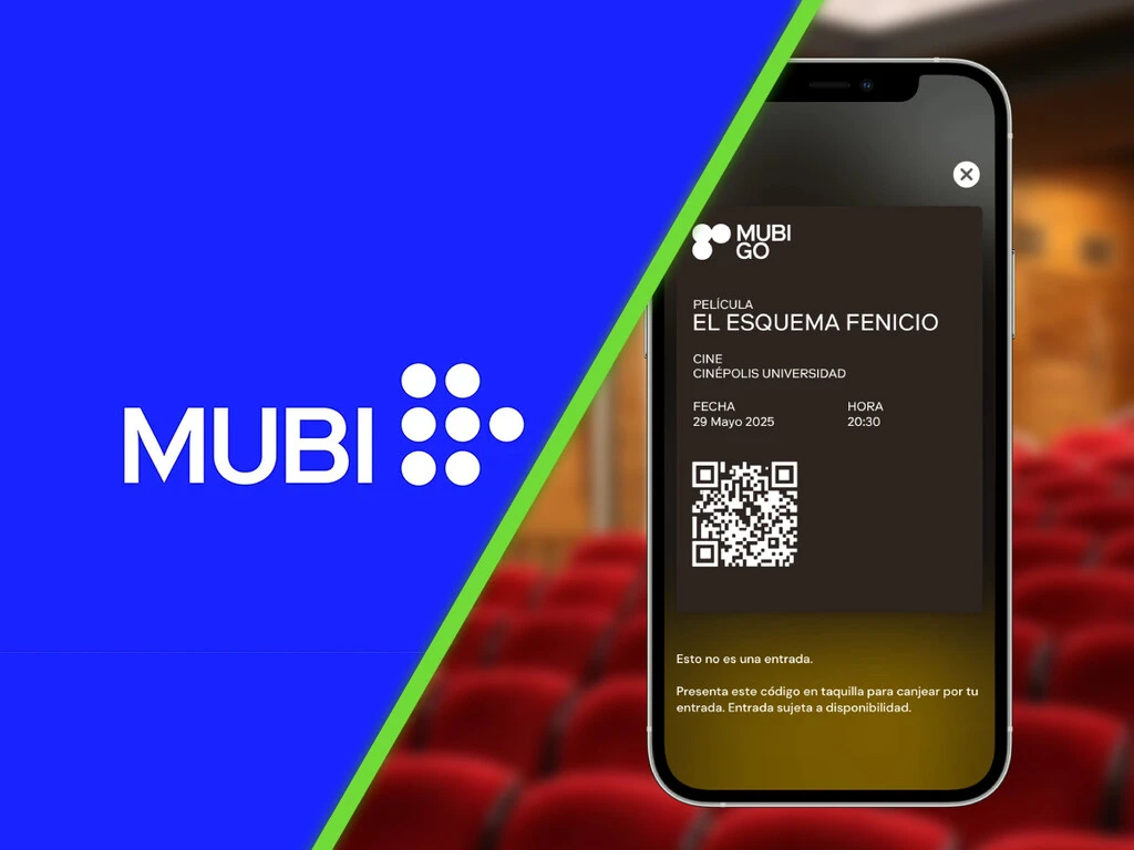 MUBI no solo te ofrece un catálogo de películas en su app: también dará boletos para el cine en México 