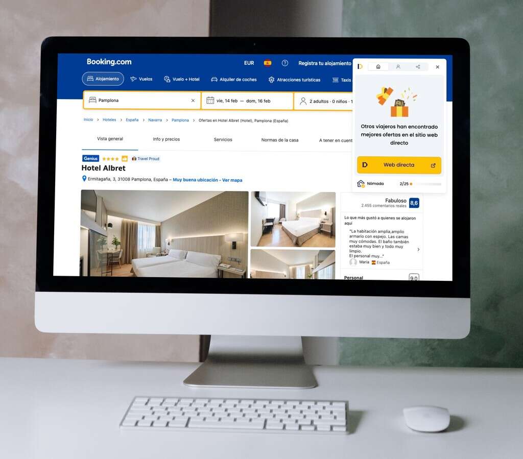 He instalado esta extensión en Chrome y se ha convertido en esencial: ya no pago de más en Booking y Airbnb 