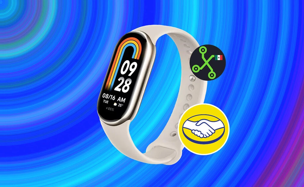 Por solo 540 pesos en Mercado Libre puedes llevarte la Xiaomi Smart Band 8 con dos semanas de batería y más de 150 modos deportivos 