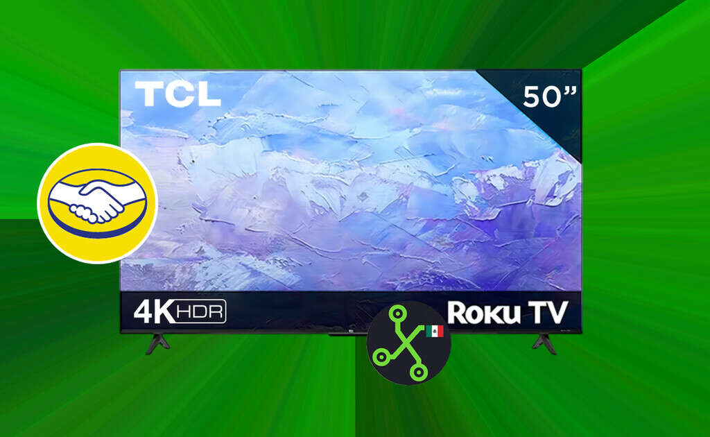 Mercado Libre pone casi a mitad de precio esta Smart TV 4K: Roku TV, HDR10 y Dolby por menos de 6,000 pesos y hasta con meses sin intereses 