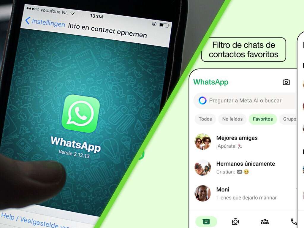 WhatsApp quiere que no pierdas de vista tus chats favoritos, así que te dejará ponerlos todos en un mismo lugar