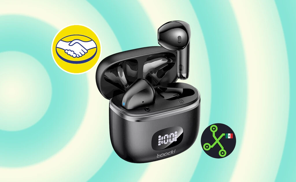 Bluetooth 5.3 y 30 horas de batería por menos de 110 pesos: estos audífonos inalámbricos toocki son una gran alternativa en Mercado Libr 
