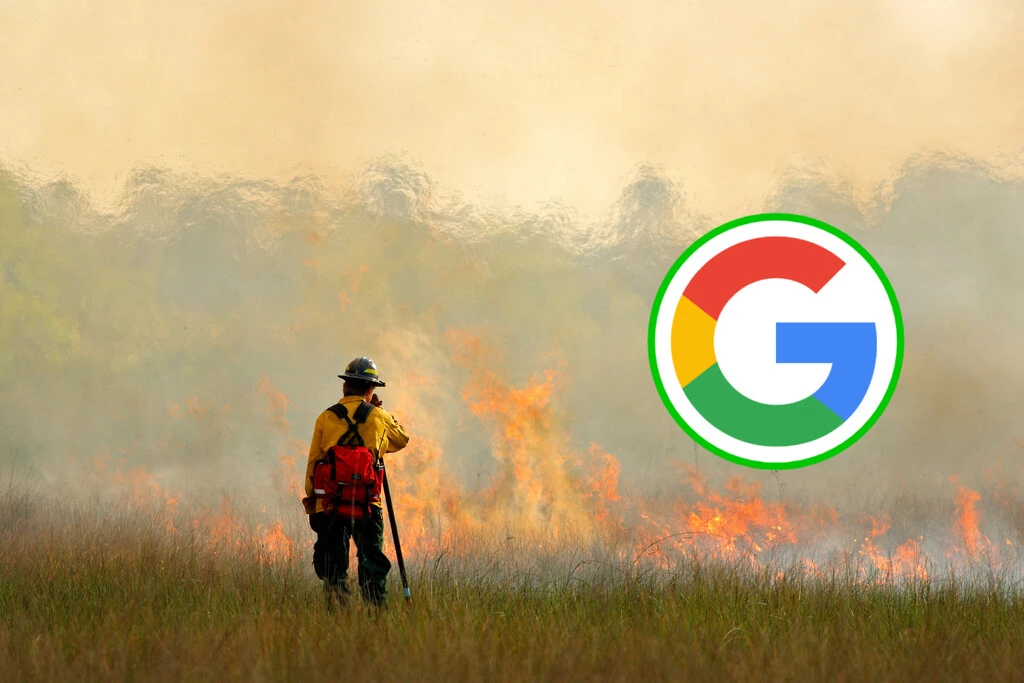Google combina satélites e inteligencia artificial para detectar incendios desde el espacio antes de que se salgan de control 