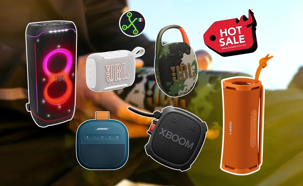 Amazon tira la casa por la ventana con descuentos de hasta 58% en bocinas Sony, JBL, Bose, Marshall y más por Hot Sale 2026