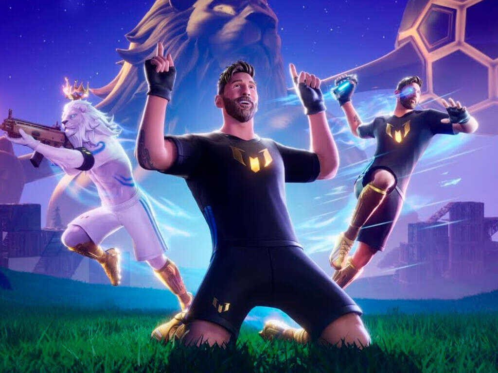 Messi llega a Fortnite: el ganador de ocho balones de oro aterriza en el battle royale de Epic Games con skins y gestos del “Rey del fútbol”