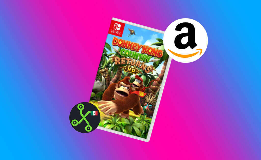 Videojuegos de Nintendo Switch: Donkey Kong Country Returns HD ya se puede apartar gratis en Amazon México