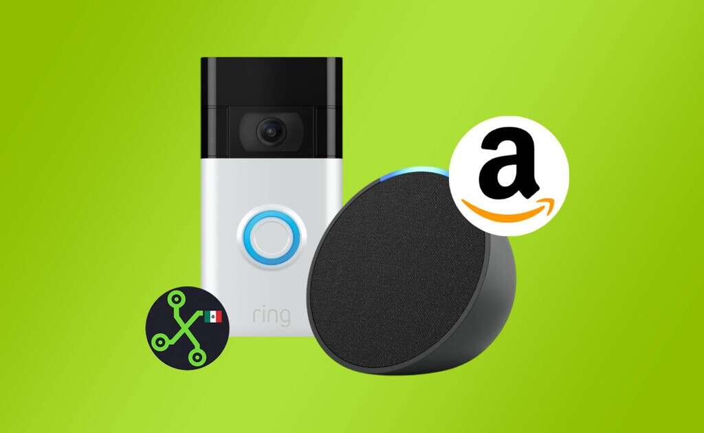 Amazon México rebaja como nunca antes este combo para la seguridad de tu hogar: Ring Video Doorbell y Echo Pop, casi a mitad de precio