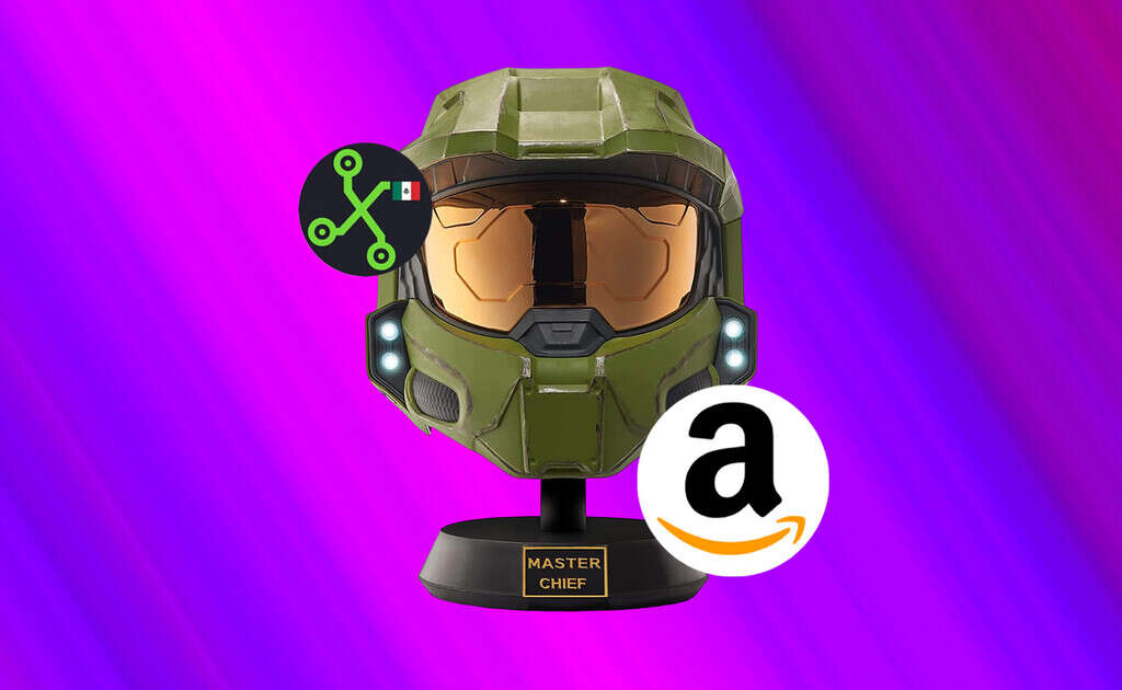 Este casco de lujo de Master Chief es el coleccionable perfecto para los fans de Halo y así lo puedes conseguir con descuento en Amazon 