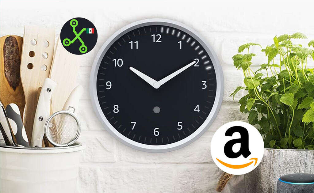 Echo Wall Clock: el reloj inteligente compatible con Alexa sale más barato usando este cupón