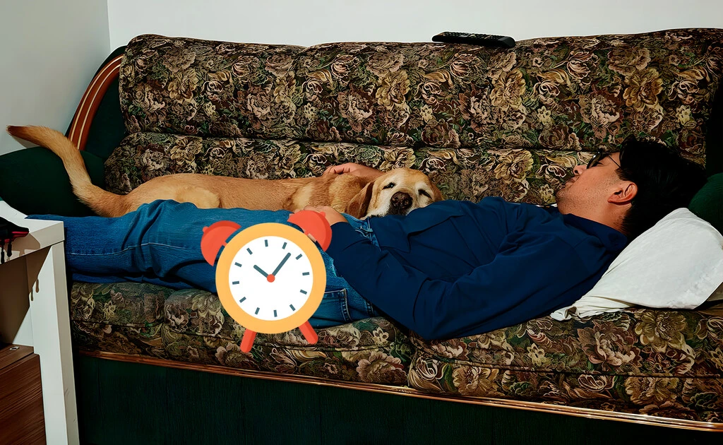Me sentía muy cansado, pero tomé una siesta de 15 minutos y mi energía se recargó; así funciona 