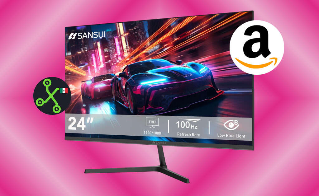 Por solo 1,452 pesos puedes tener este monitor con una gran relación calidad precio que ofrece Amazon México 