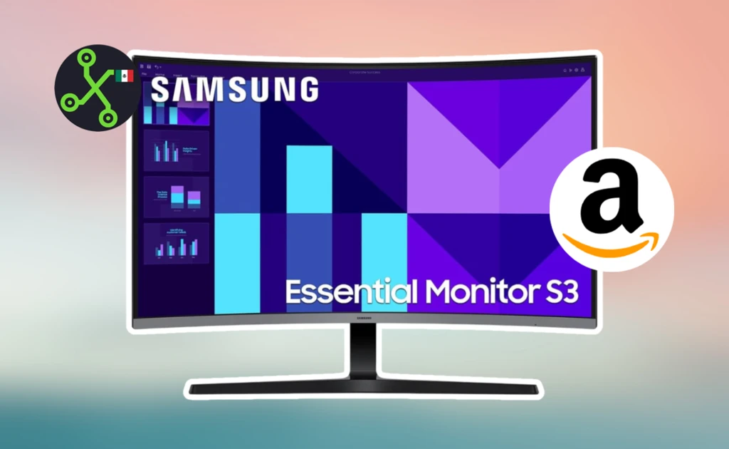 Monitor curvo Samsung por menos de 3,000 pesos: 27 pulgadas, frecuencia de actualización de 100 Hz y su precio histórico más bajo en Amazon 