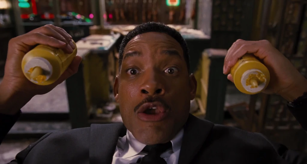 Pausa Hombres de Negro en el minuto 90 con 42 segundos y verás al ser más grande de toda la ciencia ficción en el cine